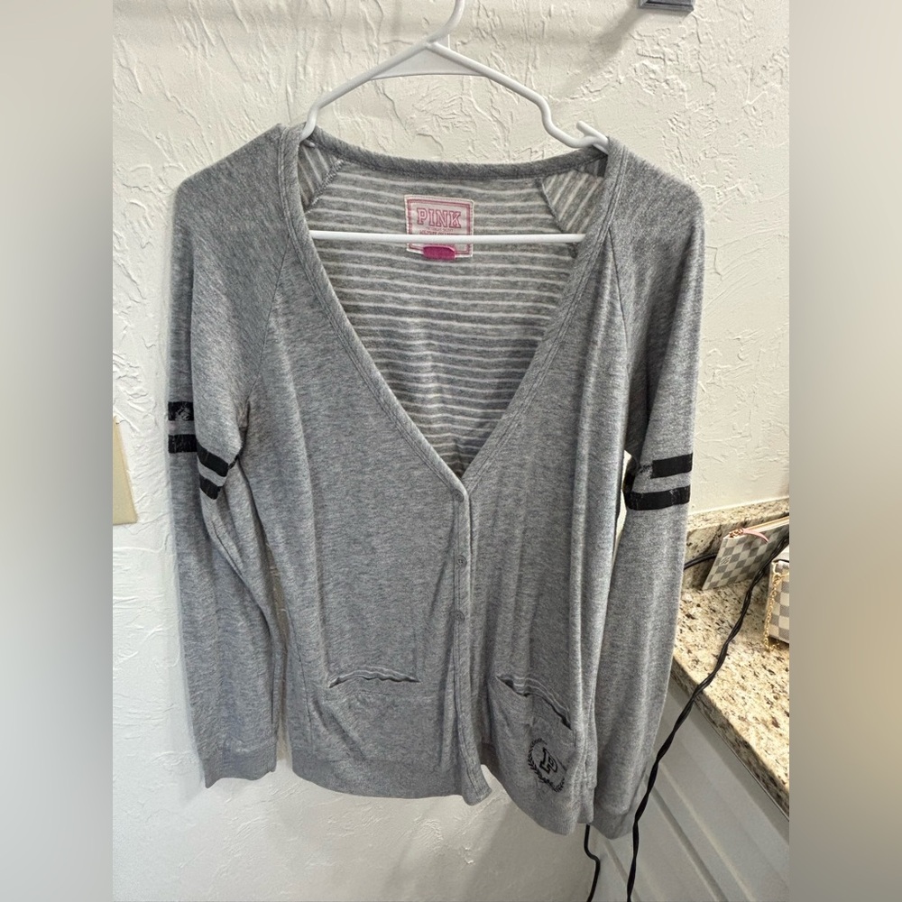 PINK Army Cardigan